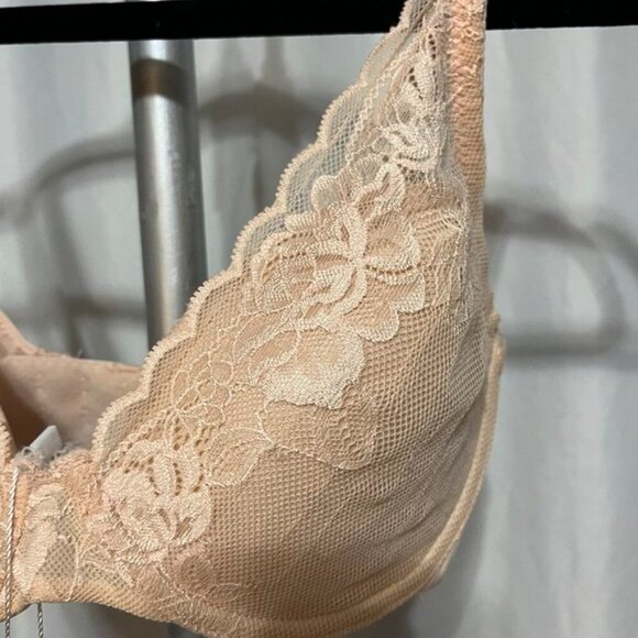Natori Lace Underwire Bra Neutral Beige 30DD - Picture 9 of 14